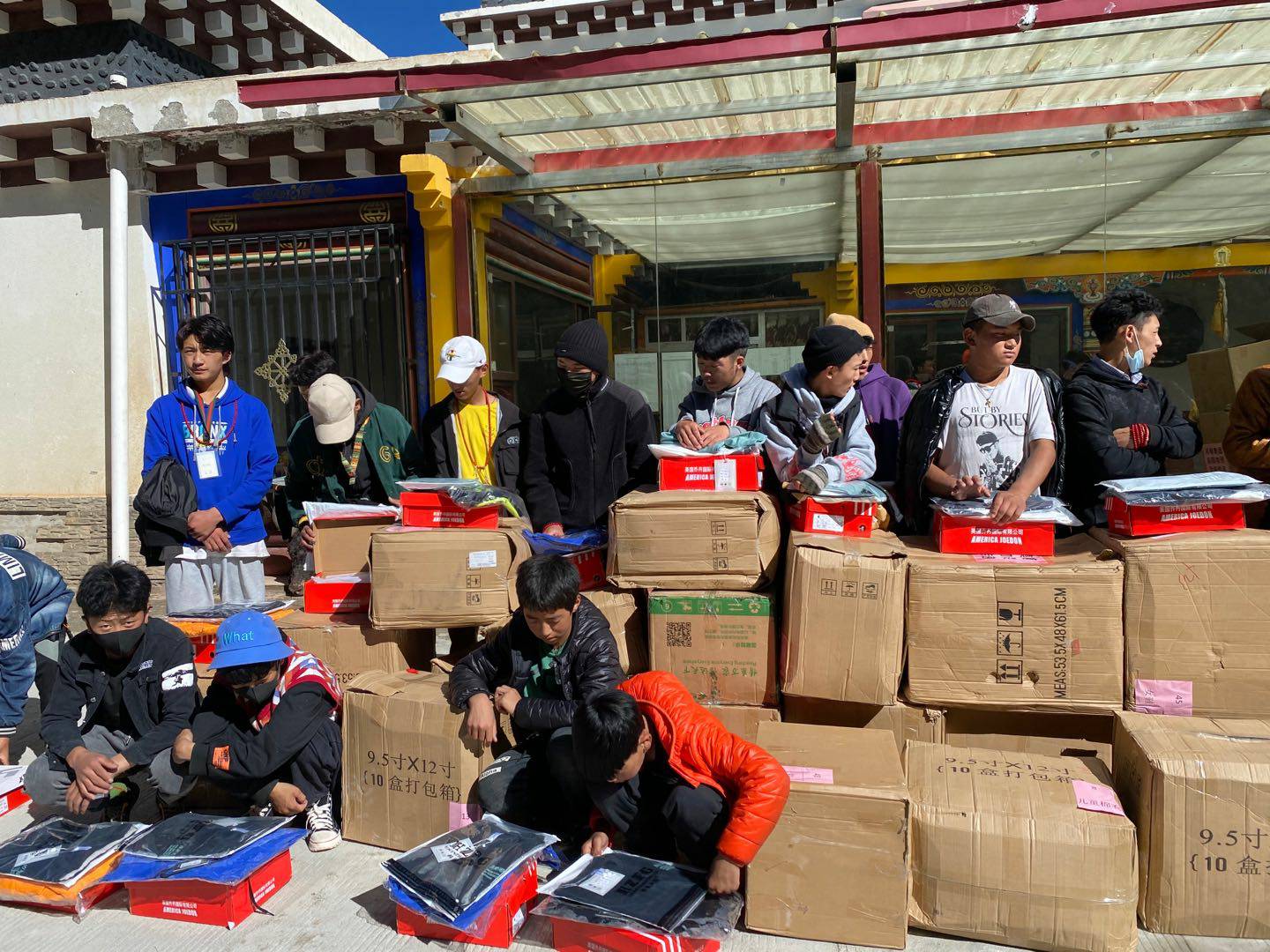 长沙景明在线教育平台有限公司公益回顾丨家国同欢月同圆 温暖满载甘孜州(图7)